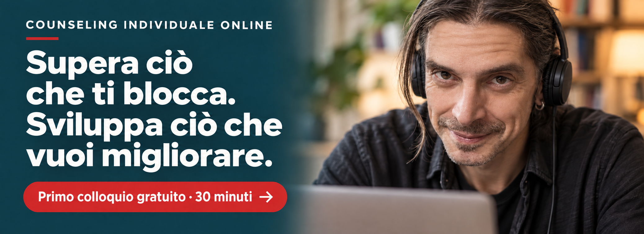 Counseling individuale online con Andrew Bosco
